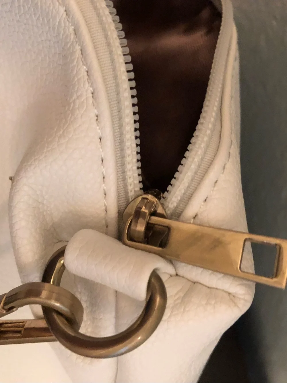 NWT Kimberley Model White Crystal Skull Tote & Crossbody Set Shoreditch - AS IS